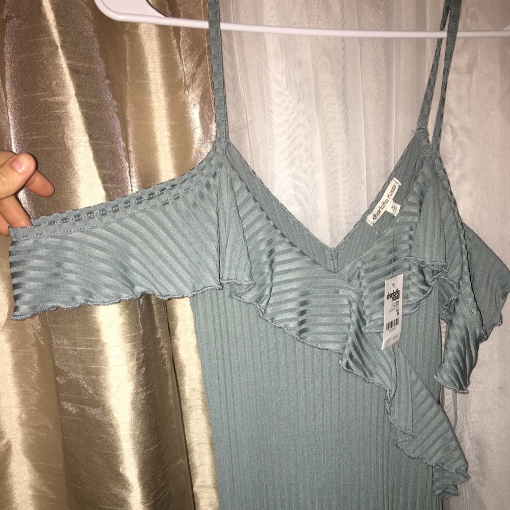 Charlotte Russe Ruffled Mini Dress - Picture 3 of 8